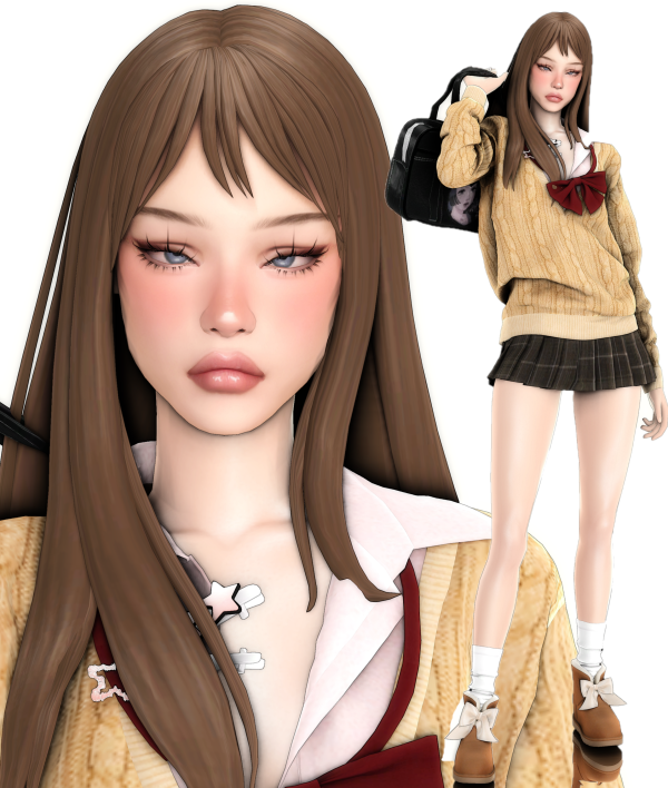 Maxis Match kimber oakes by simsfinds - The Sims 4 Custom Content