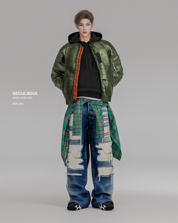 Alpha 2025 91 by simsfinds - The Sims 4 Custom Content