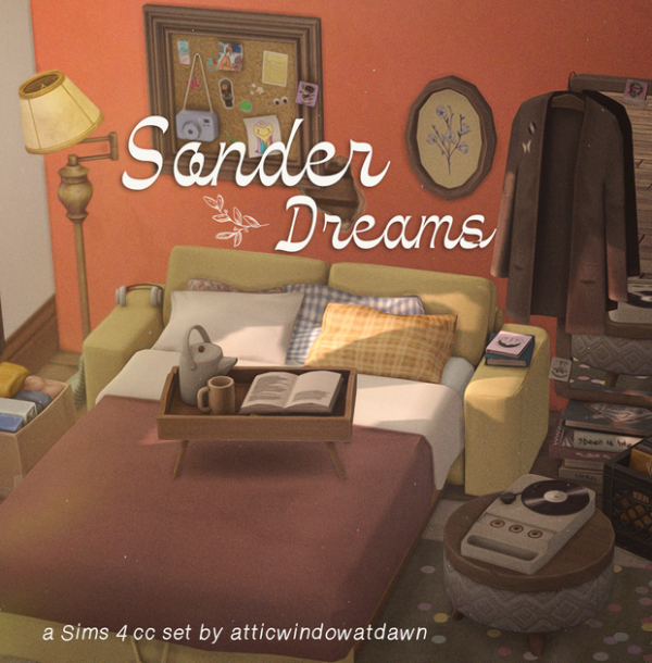 Maxis Match Sonder Dreams by simsfinds - The Sims 4 Custom Content