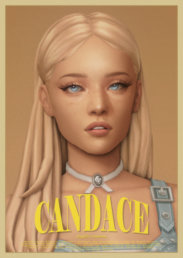 Maxis Match candace hair by simsfinds - The Sims 4 Custom Content