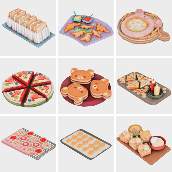 Maxis Match kid friendly edible recipes sims 4 finds by simsfinds - The Sims 4 Custom Content