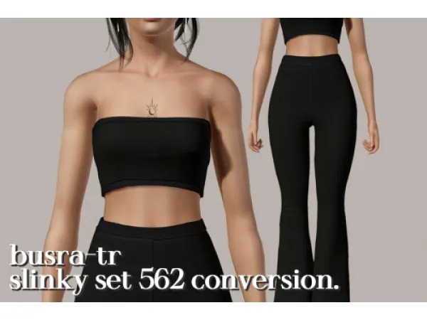 busra tr slinky set 562 conversion by shellsea - The Sims 3 Custom Content