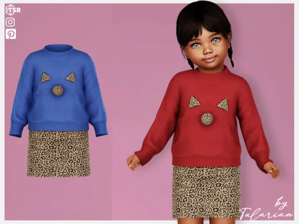 Alpha Clara Dress by thesimsresource - The Sims 4 Custom Content