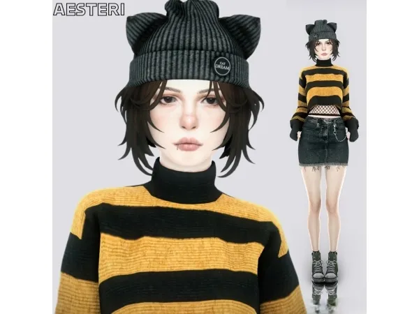 Mix Clover Jackobs by aesteri - The Sims 4 Custom Content