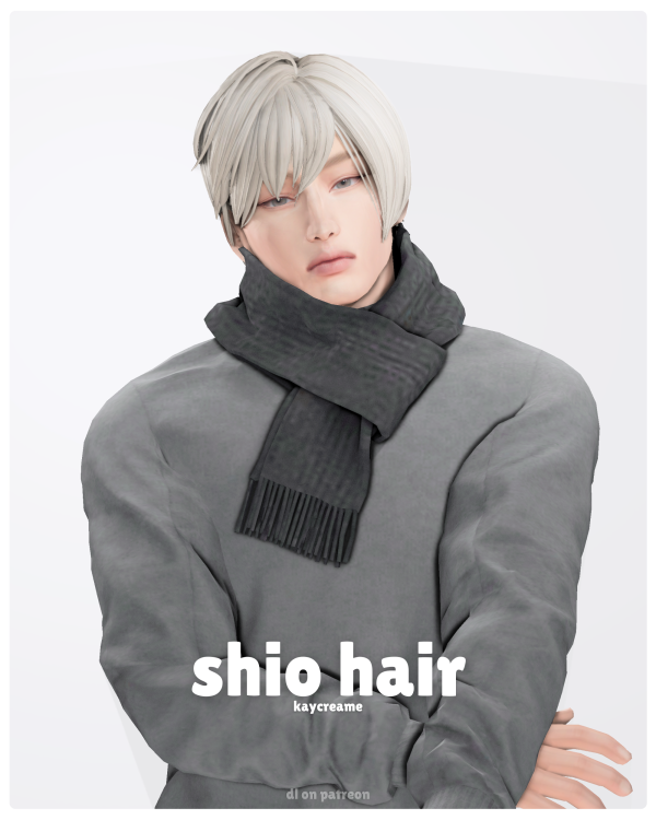 Maxis Match shio hair by simsfinds - The Sims 4 Custom Content