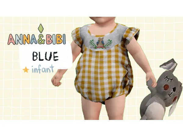 Maxis Match Blue Easter 2025 [AnnaBibi] by simsfinds - The Sims 4 Custom Content