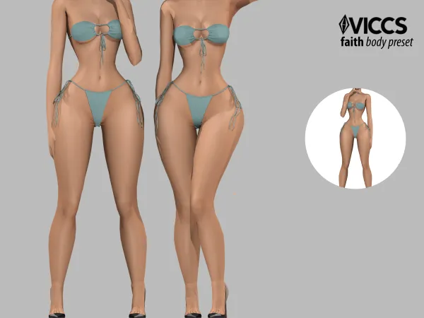 Mix VICCS_FAITH BODY PRESET (TEEN ELDER) by viccs - The Sims 4 Custom Content