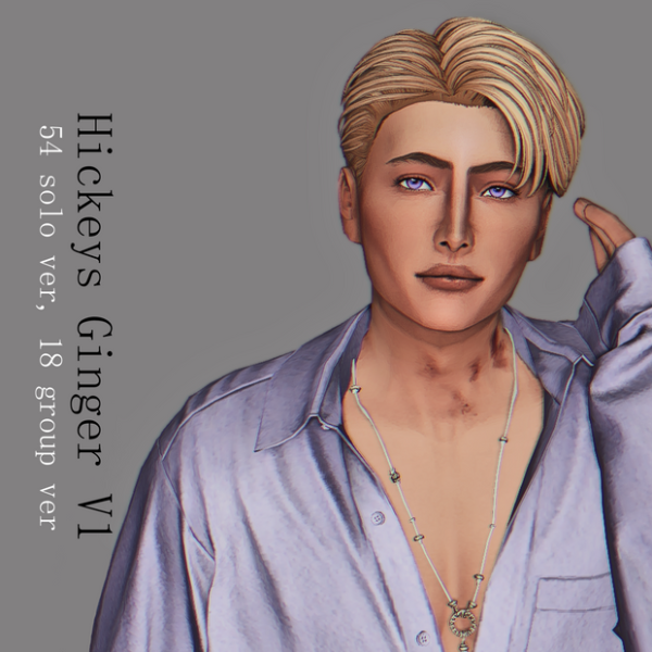 Mix Hickeys Ginger Version 1 by simsfinds - The Sims 4 Custom Content