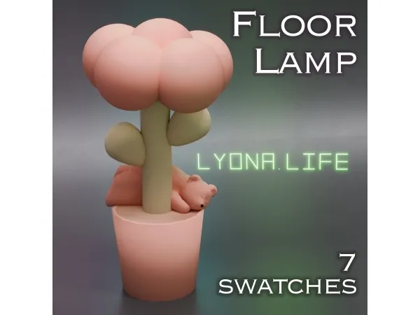 Mix Floor Lamp - The Sims 4 Custom Content