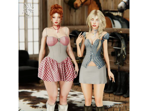 BORN TO DIE - CLOTHING SET by tauve