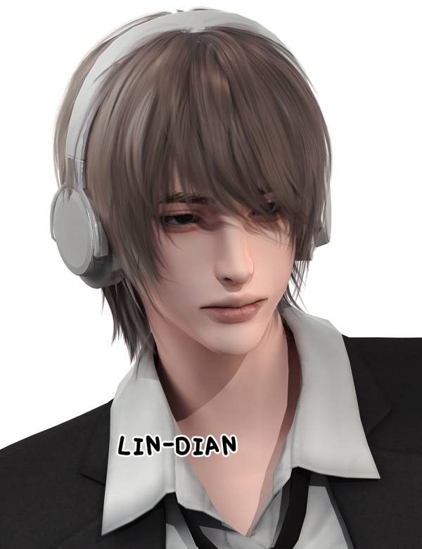 Mix LIN DIAN Metal Headset by simsfinds - The Sims 4 Custom Content
