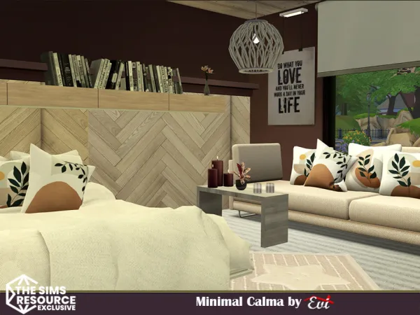 Mix Minimal Calma by evi - The Sims 4 Custom Content