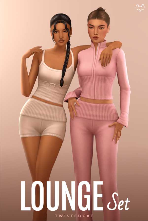 Maxis Match Lounge Set by simsfinds - The Sims 4 Custom Content