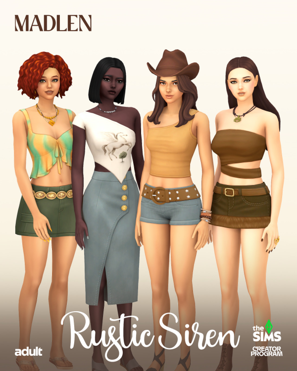 Maxis Match RusticSiren by simsfinds - The Sims 4 Custom Content