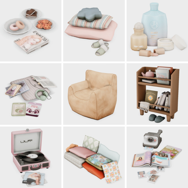 Maxis Match sleepover of the year sims 4 finds by simsfinds - The Sims 4 Custom Content