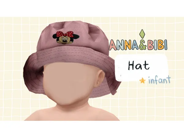 Maxis Match Hat INFANT [AnnaBibi] by simsfinds - The Sims 4 Custom Content