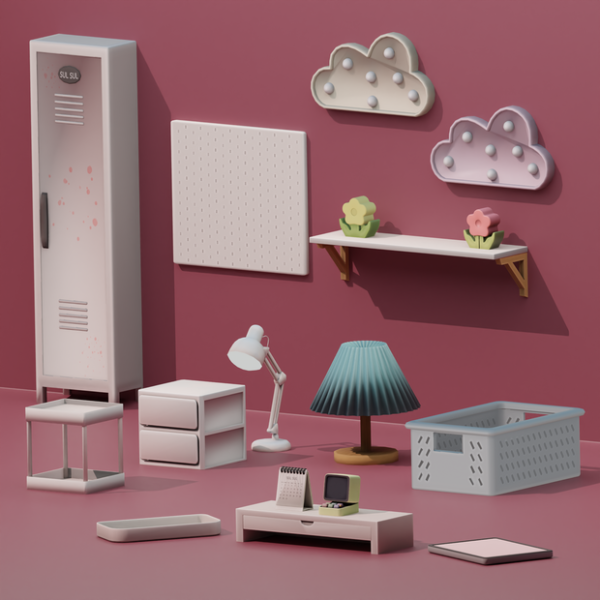 Maxis Match Teen Study Set by simsfinds - The Sims 4 Custom Content