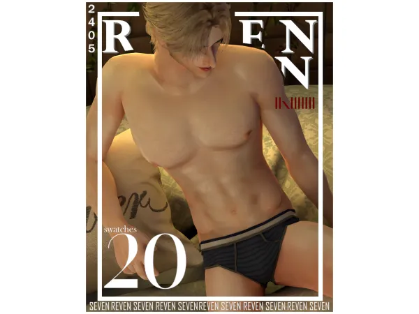 Maxis Match Snug Fit Briefs Underwear by rvn2seven - The Sims 4 Custom Content