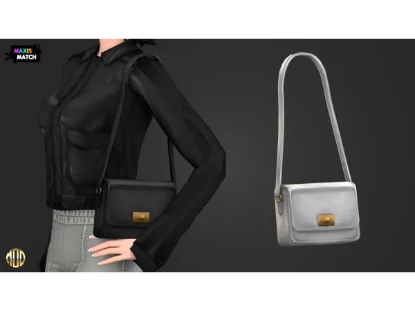 Maxis Match LEAH SET BAG by modcollective - The Sims 4 Custom Content