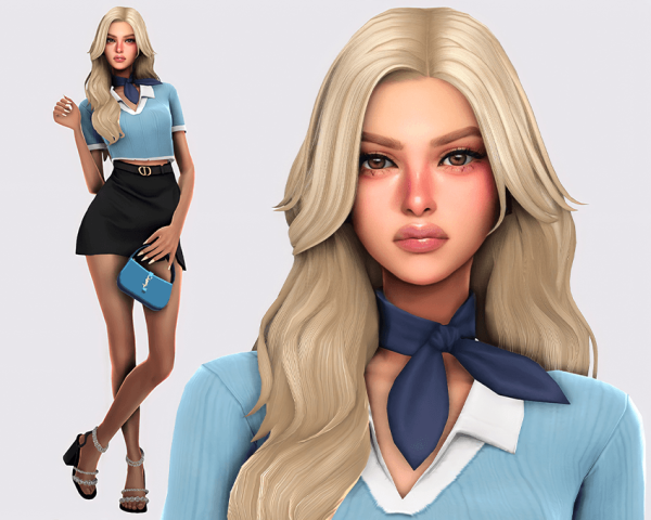 Maxis Match Grecia Peters by simsfinds - The Sims 4 Custom Content