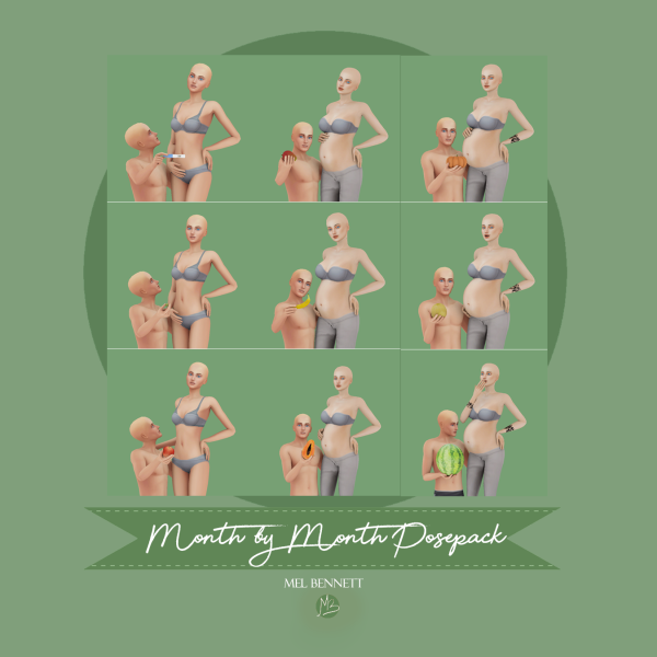 Mix Month by melbennett - The Sims 4 Custom Content