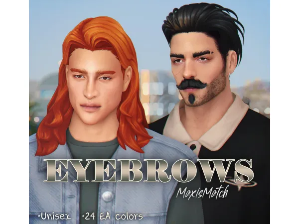 Eyebrows MaxisMatch by alisasour