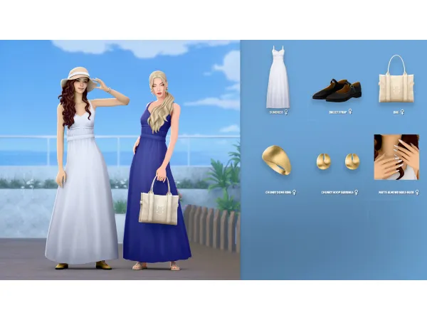 Maxis Match SARA SET ModCo Studios - The Sims 4 Custom Content