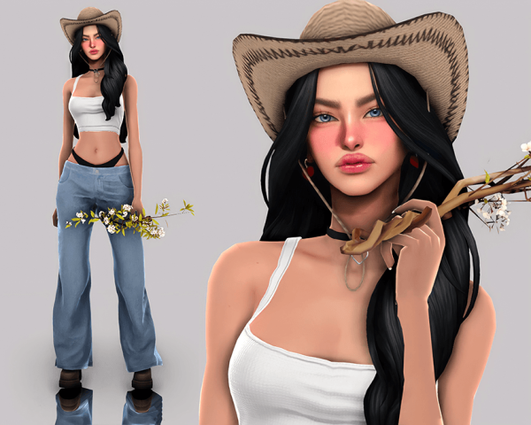 Maxis Match Florence Worthington by simsfinds - The Sims 4 Custom Content