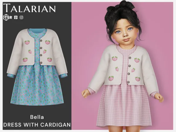 Mix Bella Dress by talarian - The Sims 4 Custom Content