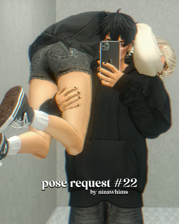 Mix [NW] pose request 22 by simsfinds - The Sims 4 Custom Content