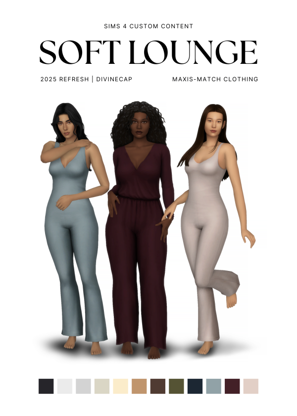 Maxis Match Soft Lounge by simsfinds - The Sims 4 Custom Content