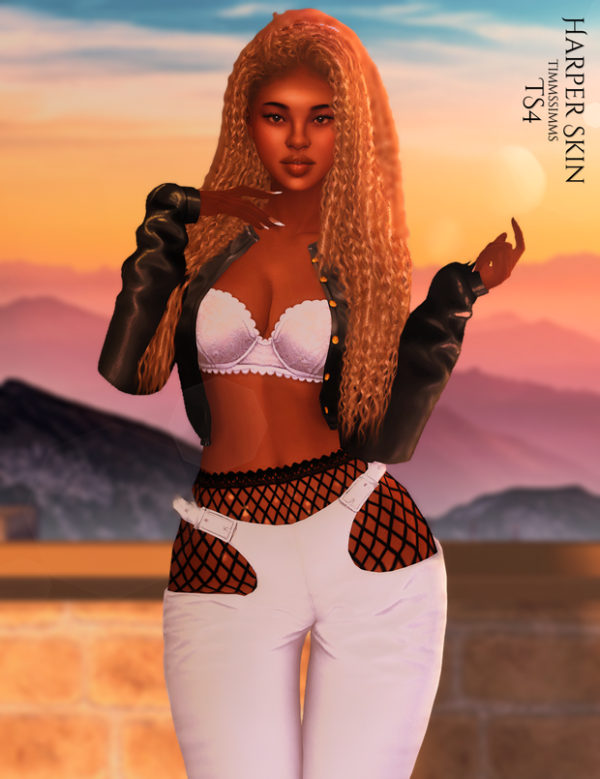 Maxis Match Harper Overlay by timmssimms1 - The Sims 4 Custom Content