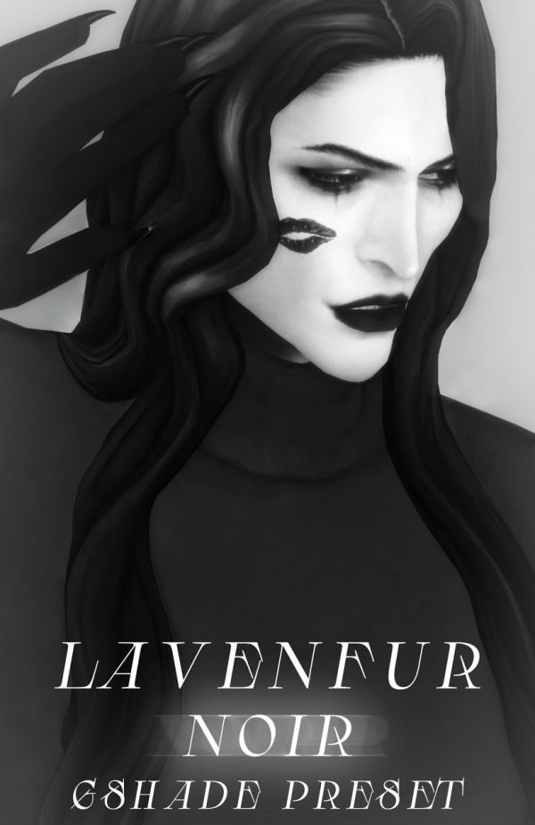 Mix LAVENFUR NOIR by lavenfur - The Sims 4 Custom Content