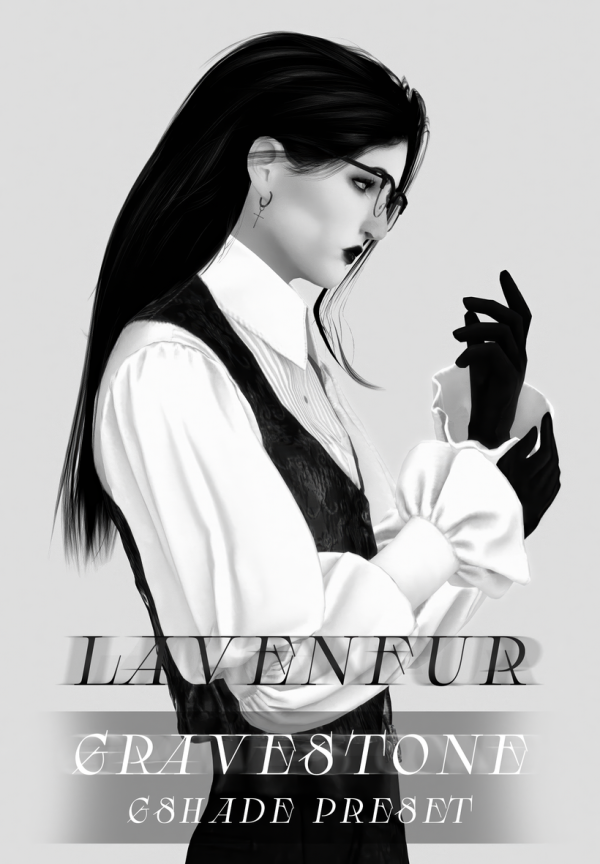 Mix LAVENFUR GRAVESTONE ALPHA by lavenfur - The Sims 4 Custom Content
