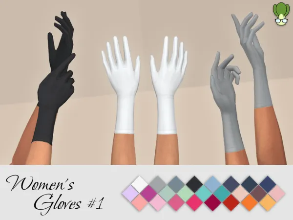 Maxis Match Women's Gloves 1 by kapakijo - The Sims 4 Custom Content