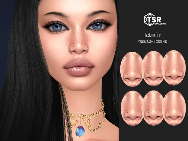Mix IMF Freckles N56 by thesimsresource - The Sims 4 Custom Content