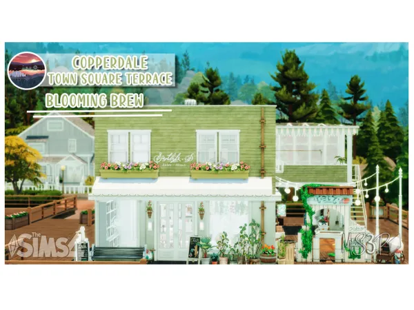 Maxis Match Blooming Brew by MS3P - The Sims 4 Custom Content