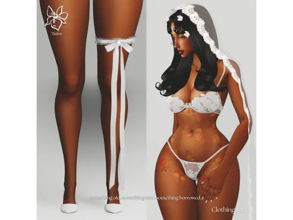 MIRROR PALAIS WEDDING LINGERIE by tauve