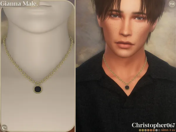 Gianna Necklace Male - Christopher067