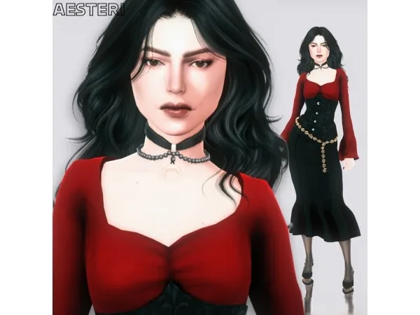Alpha Reila Berings by Aesteri - The Sims 4 Custom Content