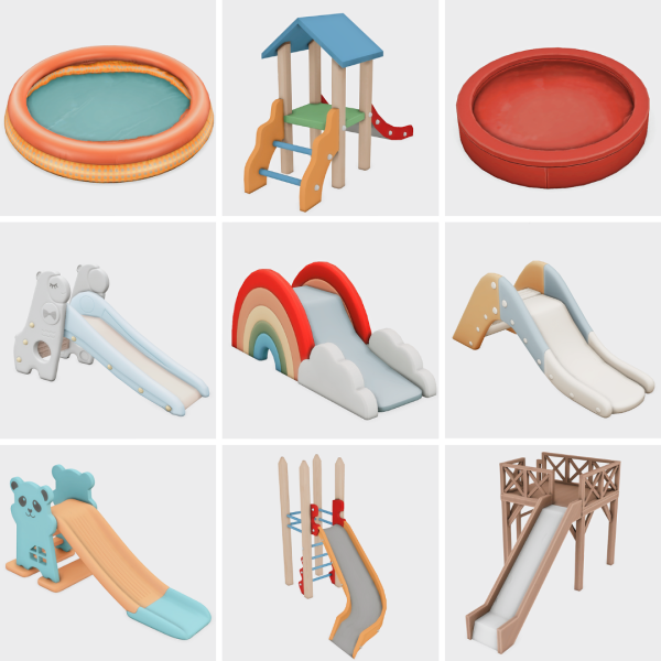 Maxis Match outdoor kid activities sims 4 finds by simsfinds - The Sims 4 Custom Content