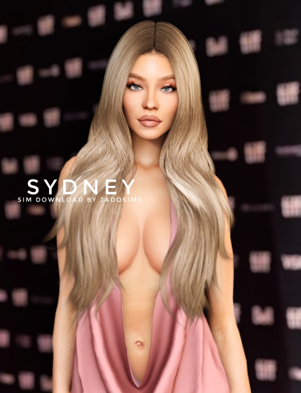 Alpha Sydney Sweeney (Sim Download) by shopwithflynnn - The Sims 4 Custom Content