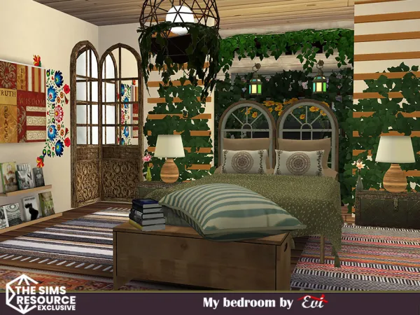 Mix My bedroom by thesimsresource - The Sims 4 Custom Content
