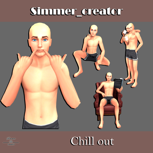 Mix Chill out by simmer_creator - The Sims 4 Custom Content
