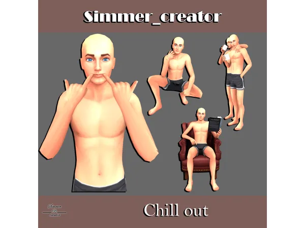Mix Chill out by Meow_creator - The Sims 4 Custom Content