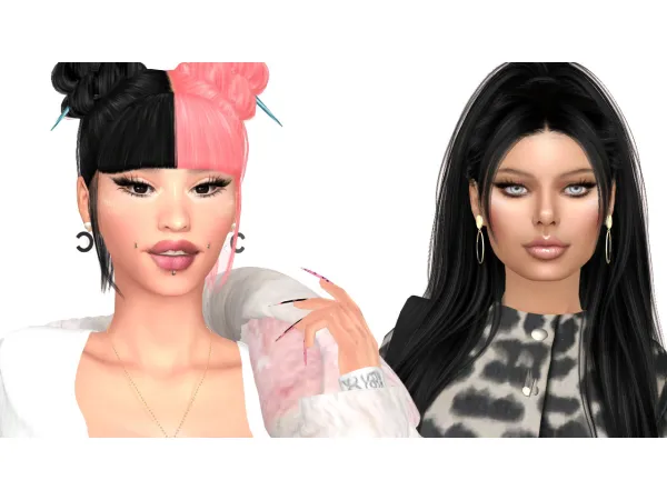 Alpha Female Sims Dump Folder by yolimi - The Sims 4 Custom Content