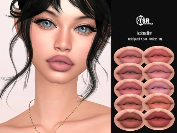 Mix IMF Keily Lipstick N640 by thesimsresource - The Sims 4 Custom Content