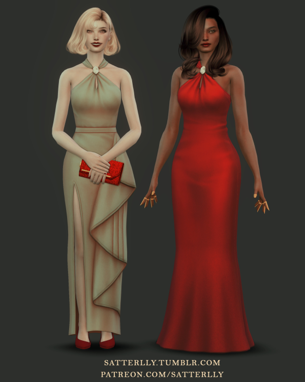 Maxis Match Set Priscilla I by simsfinds - The Sims 4 Custom Content