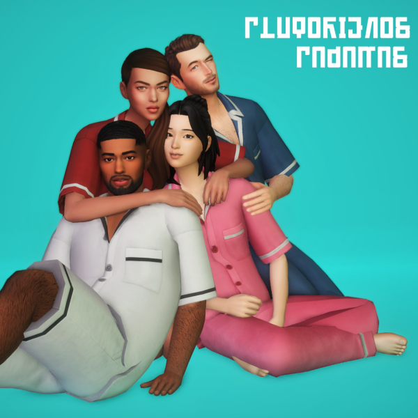 Maxis Match Plutorienos MM Pajamas by simsfinds - The Sims 4 Custom Content