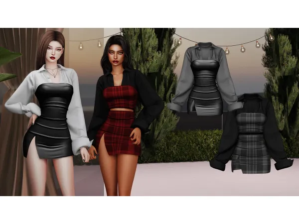 Alpha KATHLEEN (SET) by Beto - The Sims 4 Custom Content